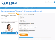 Tablet Screenshot of pointeuses-badgeuses.fr